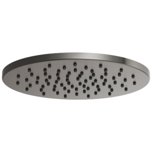 Brizo Brizo Universal Showering: 12″ Linear Round Single-Function Raincan Shower Head – 1.75 GPM In Luxe Steel