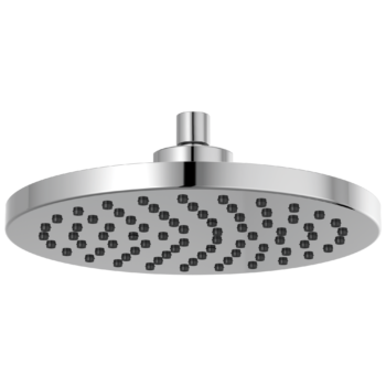 Brizo Essential™ Shower: 10" Linear Round Single-Function Raincan Shower Head - 1.75 GPM In Chrome