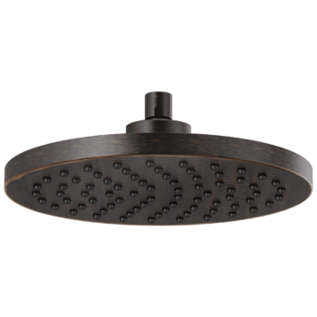 Brizo Essential™ Shower: 10" Linear Round Single-Function Raincan Shower Head - 1.75 GPM In Venetian Bronze