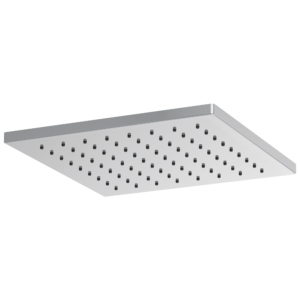 Brizo Essential™ Shower: 12″ Linear Square Single-Function Raincan Shower Head – 1.75 GPM In Chrome
