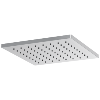 Brizo Essential™ Shower: 12" Linear Square Single-Function Raincan Shower Head - 1.75 GPM In Chrome