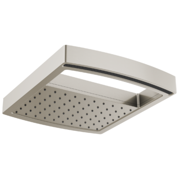 Brizo Kintsu®: 14" Dual Waterway Multi-Function Raincan Shower Head - 2.5 GPM In Luxe Nickel