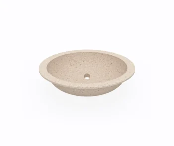13 x 16 Swanstone Undermount Single Bowl Sink in Bermuda Sand - Image 2