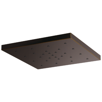 Brizo Essential™ Shower: 14” Linear Round H2OKinetic® Single-Function Raincan Shower Head In Venetian Bronze