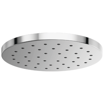 Brizo Essential™ Shower: 14” Linear Round H2OKinetic® Single-Function Raincan Shower Head 2.5 GPM In Chrome