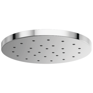 Brizo Essential™ Shower: 14” Linear Round H2OKinetic® Single-Function Raincan Shower Head In Chrome