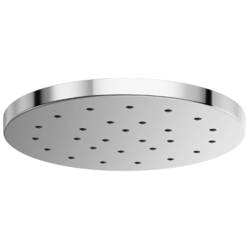 Brizo Essential™ Shower: 14” Linear Round H2OKinetic® Single-Function Raincan Shower Head In Chrome