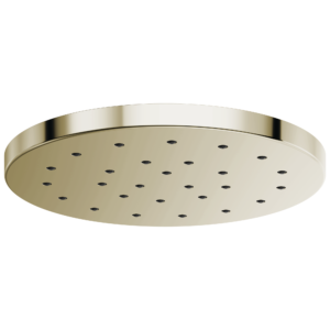 Brizo Brizo Universal Showering: 14” Linear Round H2 Okinetic® Single-Function Raincan Shower Head In Polished Nickel