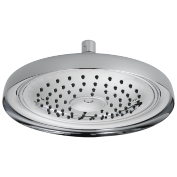 Brizo Essential™ Shower: 11" Classic Round Single-Function Raincan Shower Head - 1.75 GPM In Chrome
