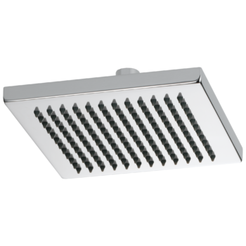 Brizo Essential™ Shower: 8" Linear Square Single-Function Raincan Shower Head - 2.5 GPM In Chrome