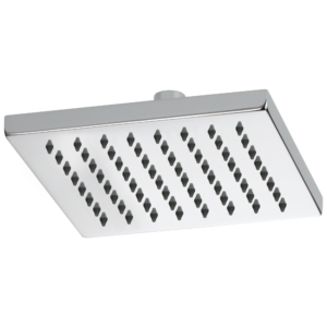 Brizo Essential™ Shower: 8″ Linear Square Single-Function Raincan Shower Head – 1.75 GPM In Chrome