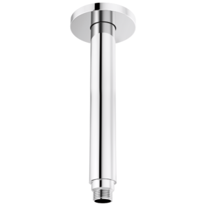 Brizo Kintsu®: 10″ Dual Waterway Ceiling Mount Shower Arm and Flange In Chrome