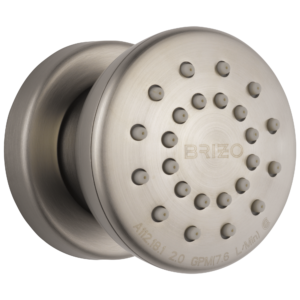 Brizo Brizo Universal Showering: Touch-Clean® Round Body Spray In Luxe Nickel