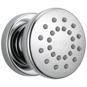 Brizo Essential™ Shower: Touch-Clean® Round Body Spray In Chrome
