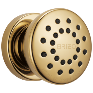 Brizo Brizo Universal Showering: Touch-Clean® Round Body Spray In Polished Gold