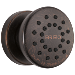 Brizo Brizo Universal Showering: Touch-Clean® Round Body Spray In Venetian Bronze
