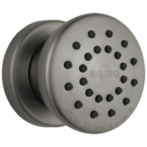 Brizo Brizo Universal Showering: Touch-Clean® Round Body Spray In Luxe Steel