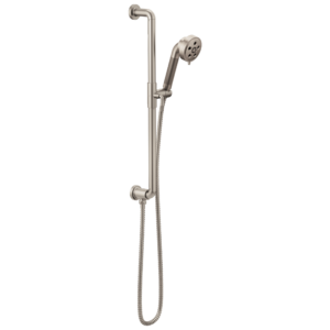 Brizo Litze®: Slide Bar Handshower with H2 OKinetic® Technology In Luxe Nickel