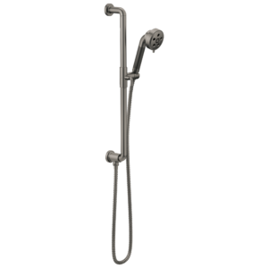 Brizo Litze®: Slide Bar Handshower with H2 OKinetic® Technology In Luxe Steel