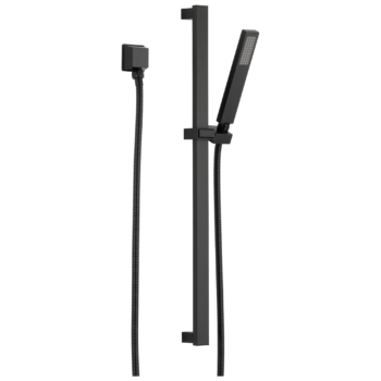 Brizo Siderna®: Single-Function Slide Bar Hand Shower In Matte Black