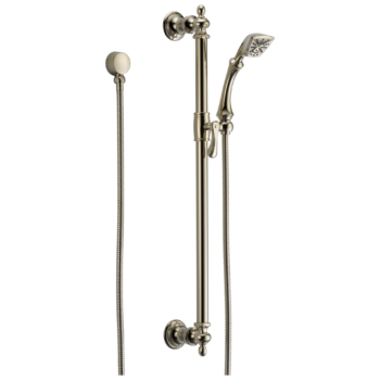 Brizo Charlotte®: Single-Function Slide Bar Hand Shower In Polished Nickel