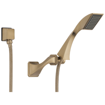 Brizo Virage®: Single-Function Wall Mount Hand Shower In Luxe Gold