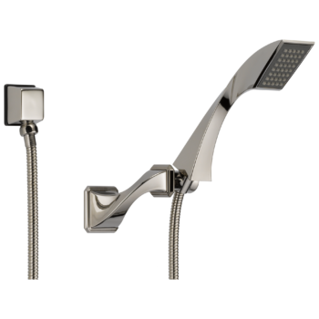 Brizo Virage®: Single-Function Wall Mount Hand Shower In Polished Nickel