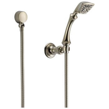 Brizo Charlotte®: Single-Function Wall Mount Hand Shower In Polished Nickel