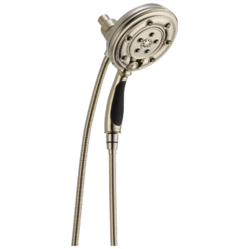 Brizo Essential™ Shower: Classic Round H<sub>2</sub>Okinetic<sup>®</sup> Multi-Function Hydrati® 2|1 Shower In Polished Nickel
