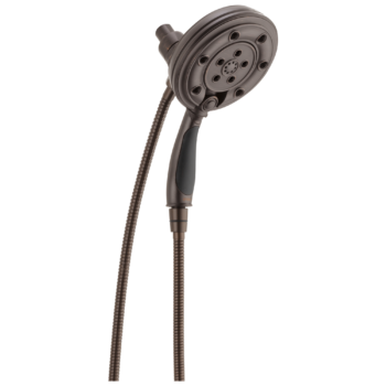Brizo Essential™ Shower: Classic Round H<sub>2</sub>Okinetic<sup>®</sup> Multi-Function Hydrati® 2|1 Shower In Venetian Bronze