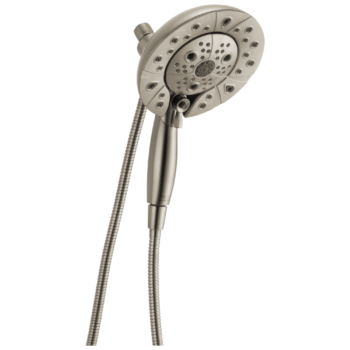 Brizo Essential™ Shower: Classic Round H<sub>2</sub>Okinetic<sup>®</sup> Multi-Function Hydrati® 2|1 Shower In Brushed Nickel