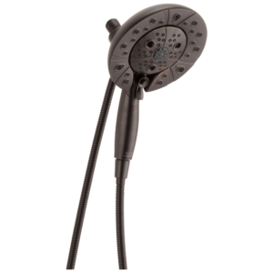 Brizo Essential™ Shower: Classic Round H2Okinetic® Multi-Function Hydrati® 2|1 Shower In Venetian Bronze