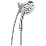 Brizo Essential™ Shower: Linear Round H<sub>2</sub>Okinetic<sup>®</sup> Multi-Function Hydrati® 2|1 Shower In Chrome
