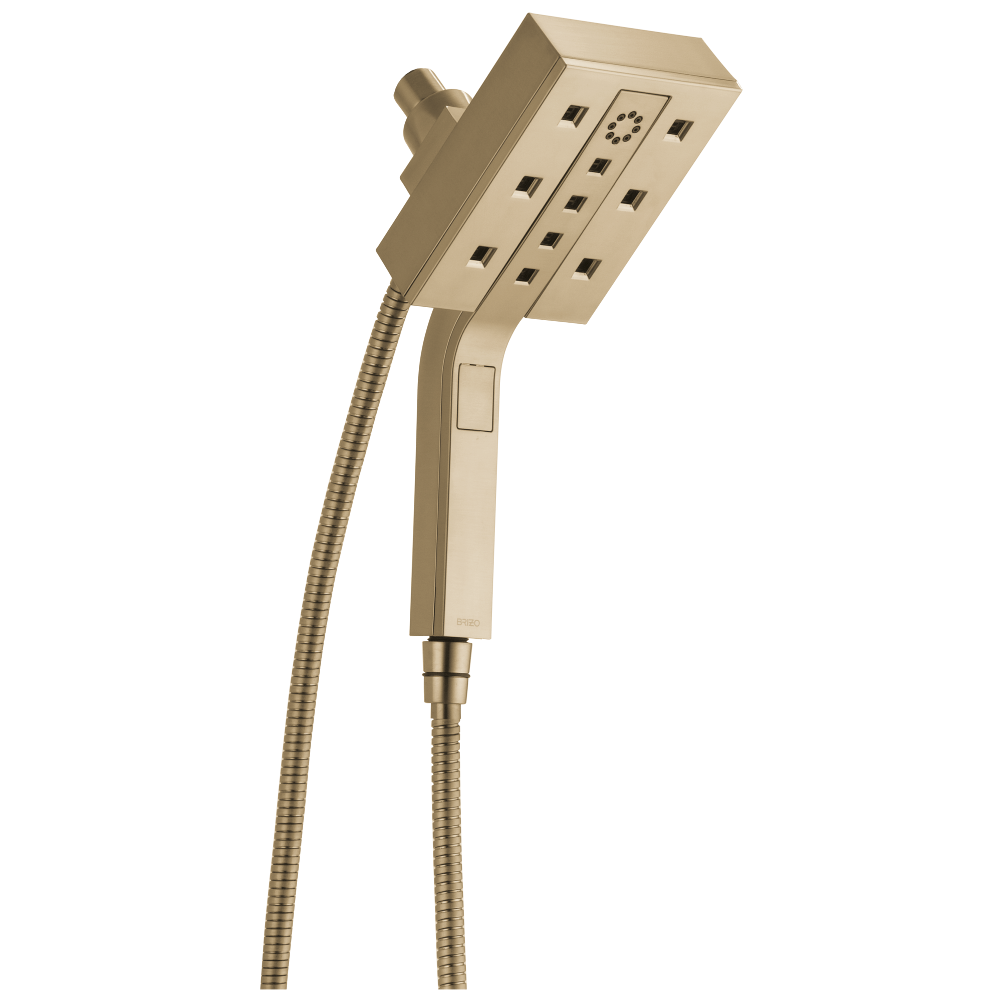 Brizo Other: Linear Square H<sub>2</sub>Okinetic<sup>®</sup> Multi-Function Hydrati® 2|1 Shower In Luxe Gold