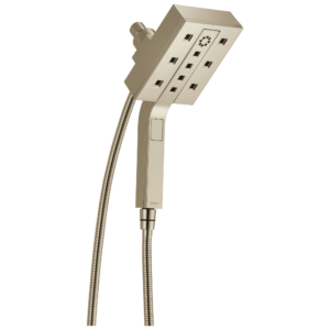 Brizo Essential™ Shower: Linear Square H2Okinetic® Multi-Function Hydrati® 2|1 Shower In Polished Nickel