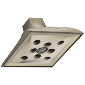 Brizo Virage®: RAINCAN SHOWERHEAD WITH H2OKinetic® TECHNOLOGY In Brushed Nickel
