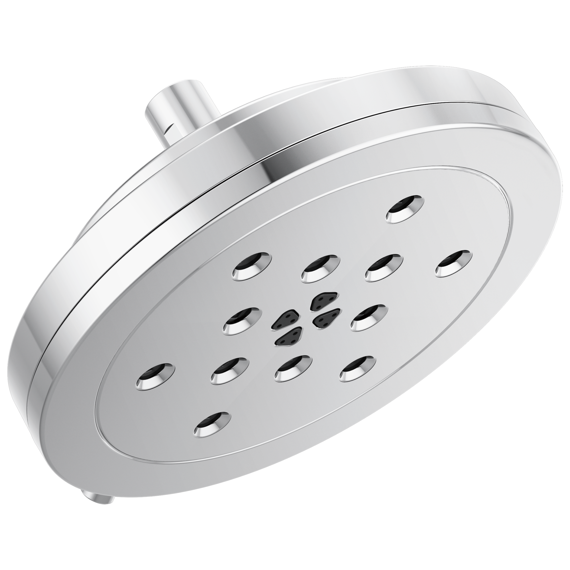 Brizo Other: 8” H<sub>2</sub>Okinetic<sup>®</sup> Round Multi-Function Wall Mount Showerhead In Chrome