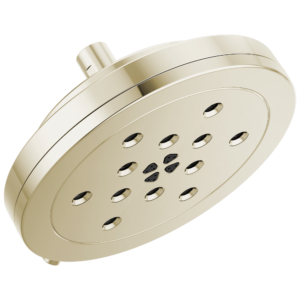 Brizo Other: 8” H2Okinetic® Round Multi-Function Wall Mount Showerhead In Polished Nickel