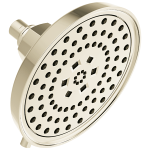 Brizo Invari®: H2OKinetic® Round Multi-Function Showerhead In Polished Nickel