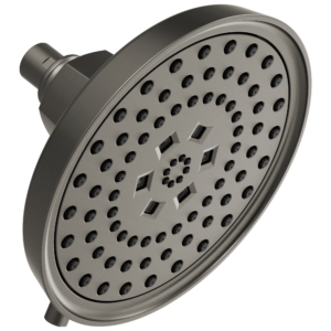 Brizo Invari®: H2OKinetic® Round Multi-Function Showerhead In Luxe Steel