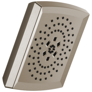 Brizo Vettis®: H2OKinetic® Square Multi-Function Showerhead In Luxe Nickel