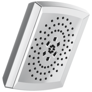 Brizo Vettis®: H2OKinetic® Square Multi-Function Showerhead In Chrome