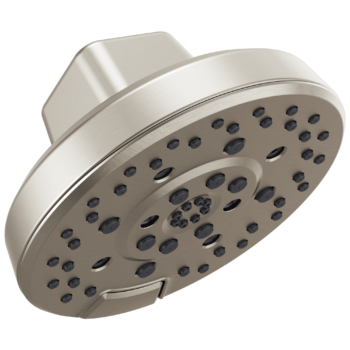 Brizo Levoir™: H2OKinetic® Round Multi-Function Showerhead In Luxe Nickel