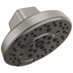 Brizo Levoir™: H2OKinetic® Round Multi-Function Showerhead In Luxe Steel