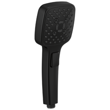 Brizo Essential™ Shower: Linear Square Multi-Function Hand Shower In Matte Black