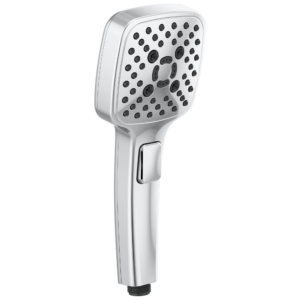Brizo Essential™ Shower: Linear Square Multi-Function Hand Shower In Chrome