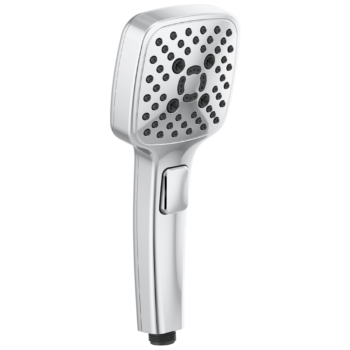 Brizo Essential™ Shower: Linear Square Multi-Function Hand Shower In Chrome
