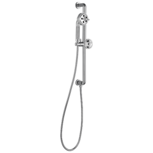 Brizo Litze®: Slide Bar Handshower with H2 OKinetic ® Technology In Chrome