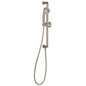 Brizo Litze®: Slide Bar Handshower with H2OKinetic® Technology In Polished Nickel