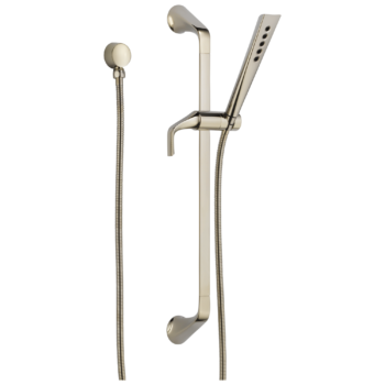 Brizo Sotria®: SLIDE BAR HANDSHOWER WITH H2 OKINETIC® TECHNOLOGY In Polished Nickel